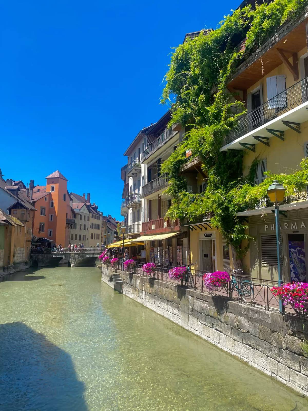Canal in the old town of Annecy